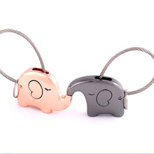Load image into Gallery viewer, Save The Elephant Love Keychain Set
